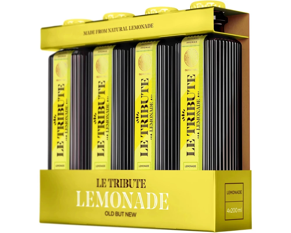 Le Tribute Soft-Drinks Le Tribute Lemonade 4 x 0.2 l