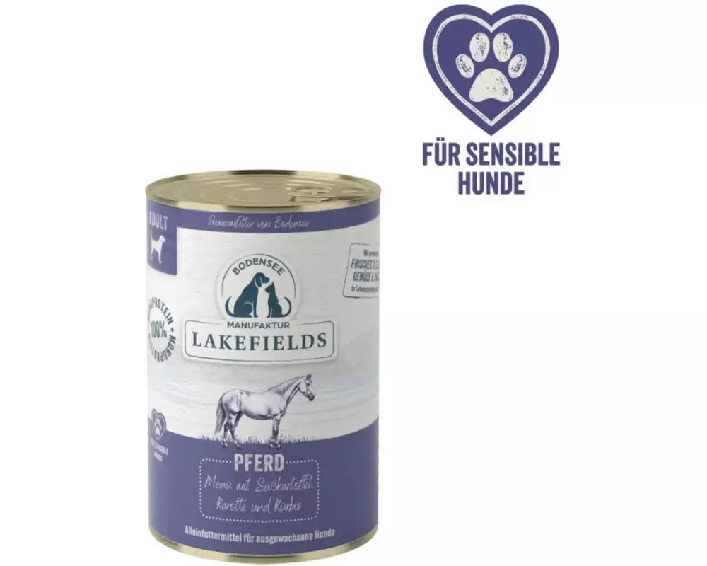 Lakefields Pferd Menü 400 g