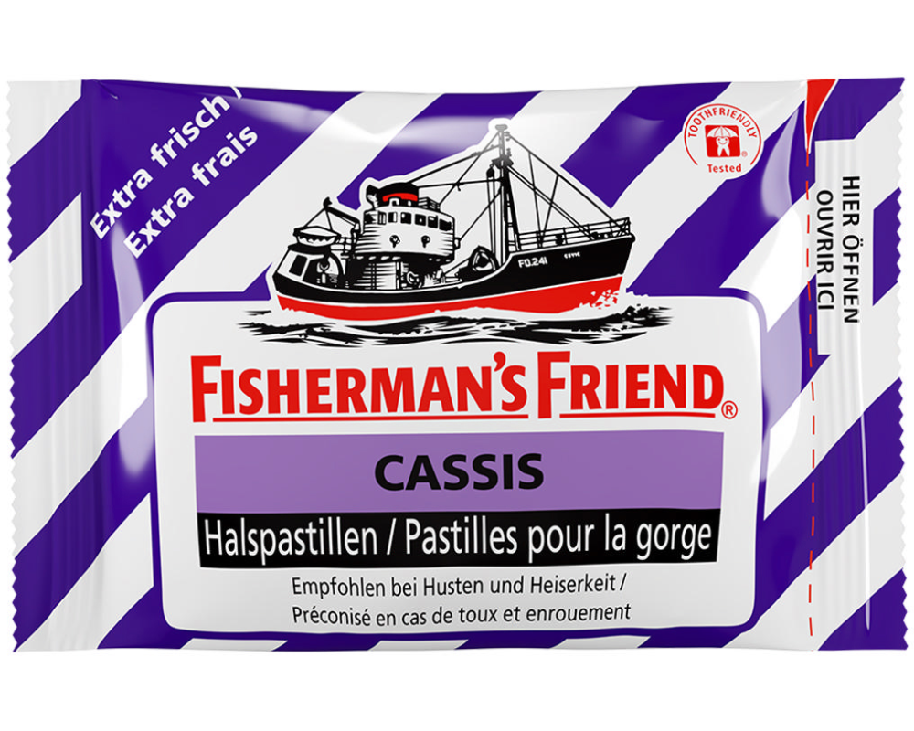 Fisherman's Bonbons Cassis 24 x 25 g