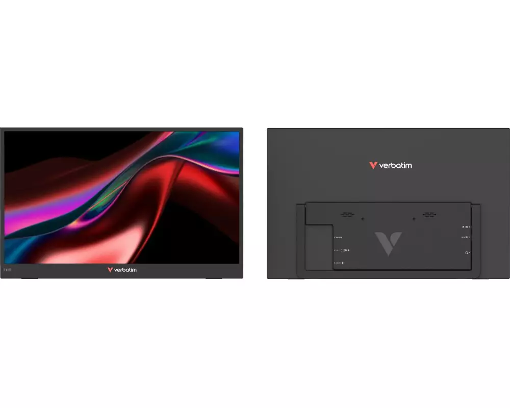 Verbatim Monitor Portable 15.6" FHD Dual Monitor Essentials