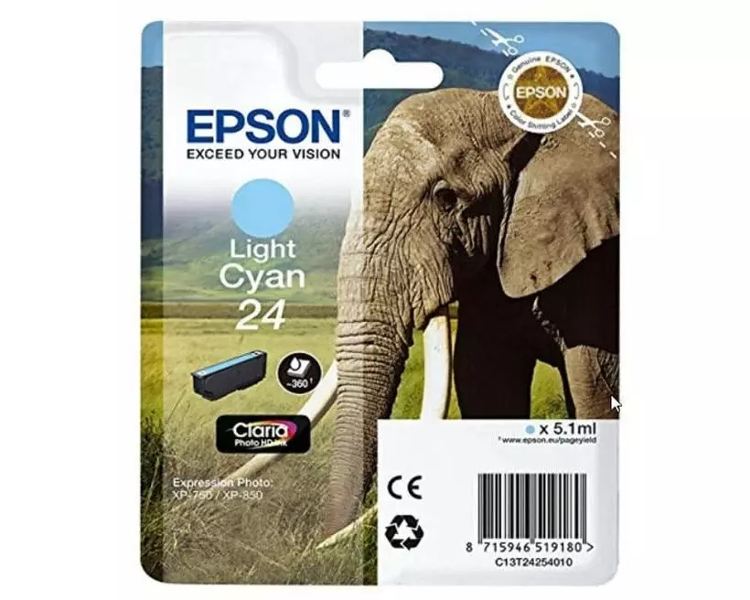 Epson Tinte T24254012 Light Cyan