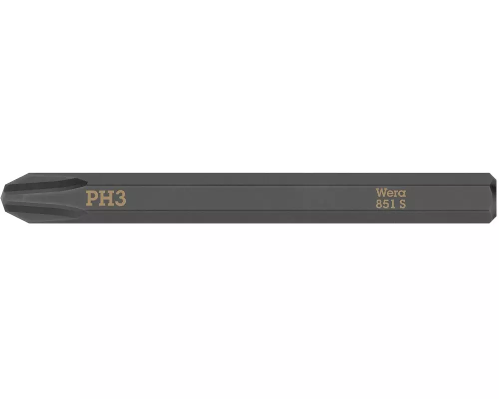Wera Bit 851 S Kreuzschlitz Phillips PH3, 1-teilig