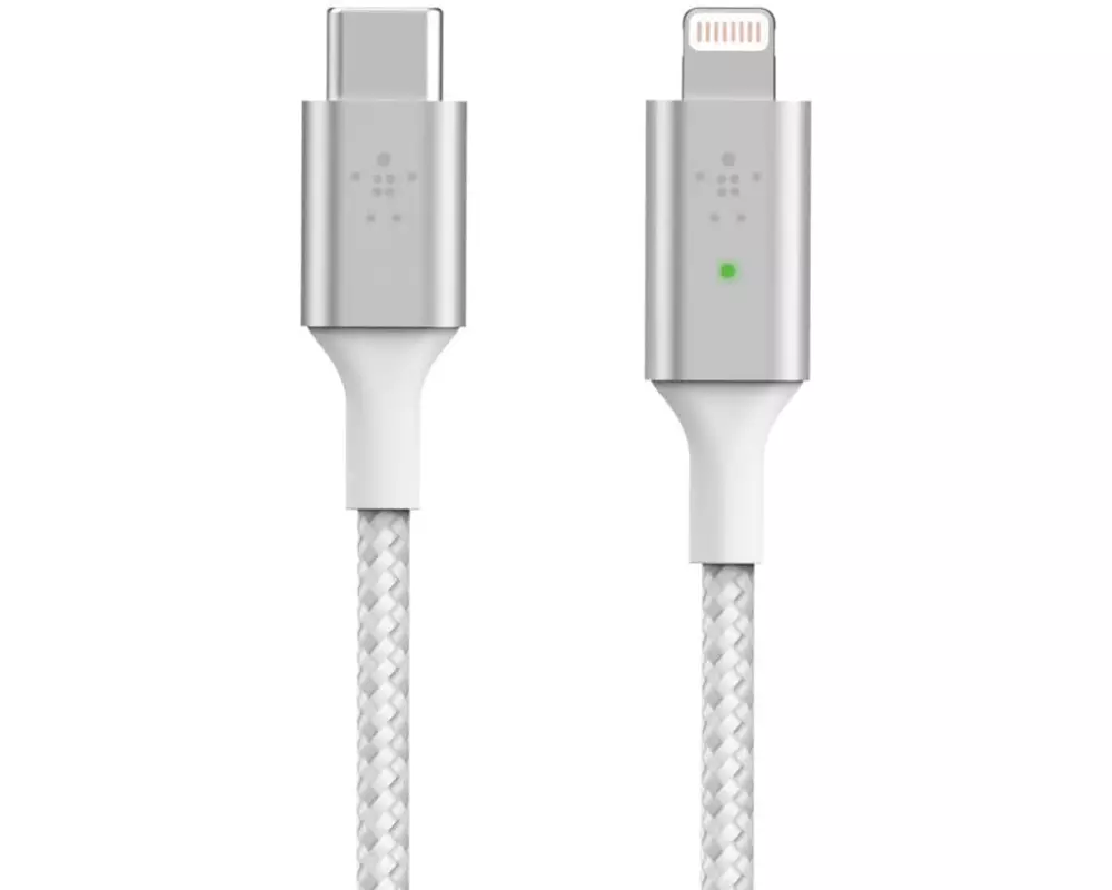 Belkin USB-Ladekabel Boost Charge LED USB-C - Lightning 1.2 m
