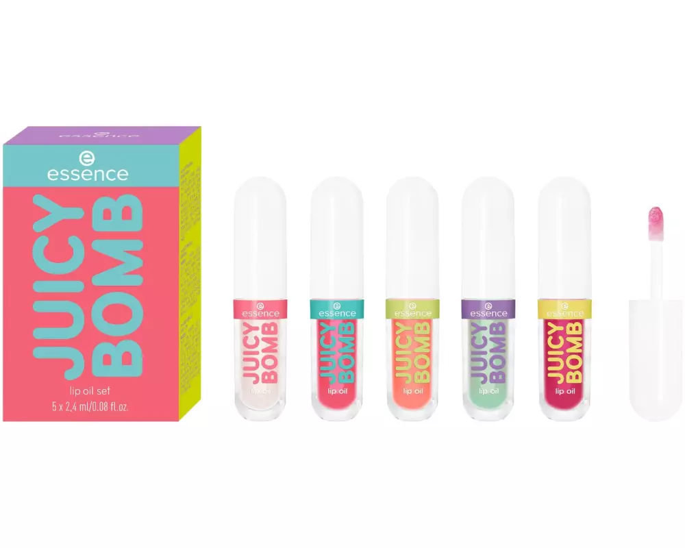 essence Geschenkset Juicy Bomb lip oil Set 01
