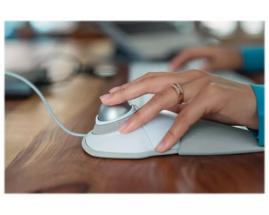 KENSINGTON Trackball, Orbit, Scroll R, Silver