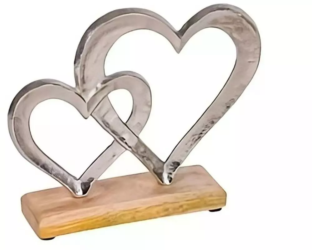 CHALET Aufsteller Herz 14 x 5 x 11.5 cm