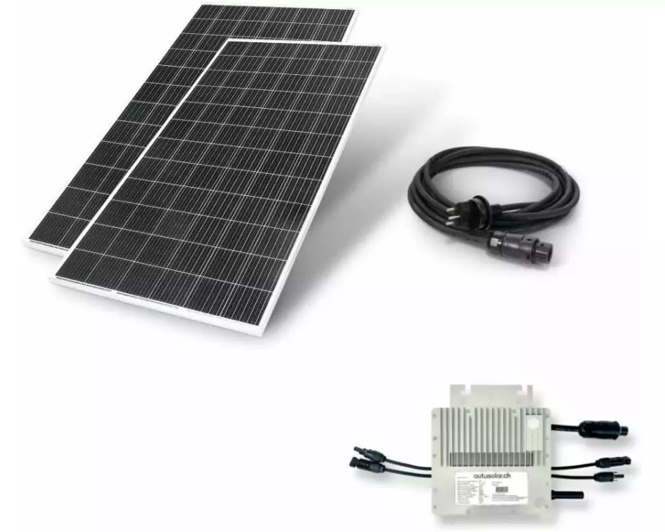 autosolar Solaranlage Balkonkraftwerk 800W