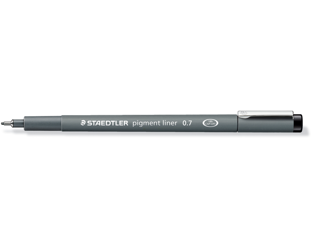 STAEDTLER Pigment Liner 308 0,7mm 308 07-9 schwarz
