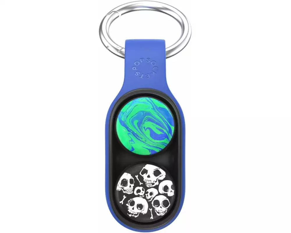 PopSockets Schlüsselanhänger PopPucks Starter Pack Blue Jar