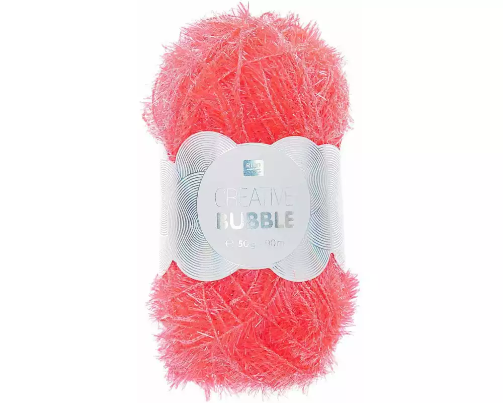 Rico Design Wolle Creative Bubble 50 g Neonpink