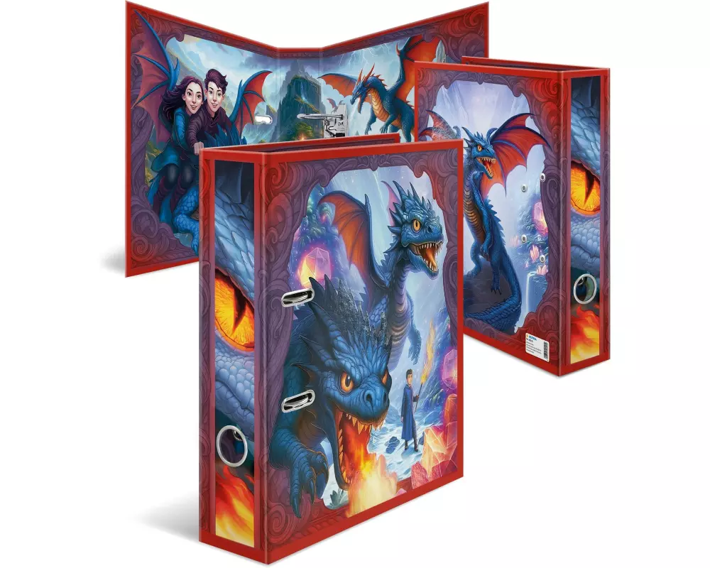 HERMA Motiv-Ordner A4 Dragon 1 Stück