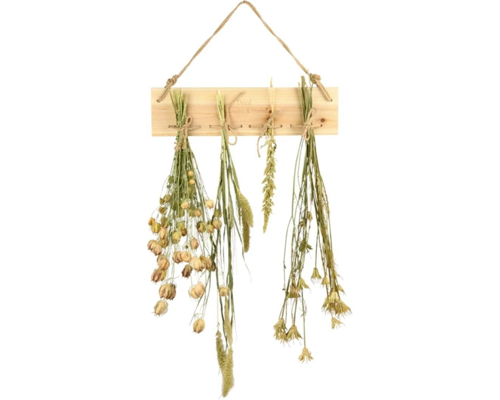 Esschert Design Blumen- und Kräutertrockner Hängend, Holz