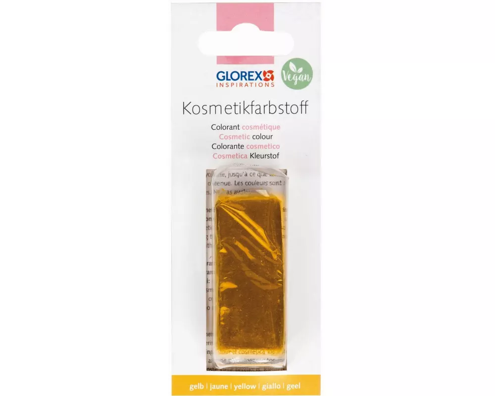 Glorex Kosmetikfarbstoff 25 g, Gelb