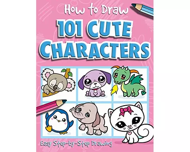 How to Draw 101 Cute Characters