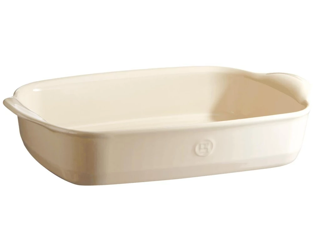 Emile Henry Ultime Eckig, Beige