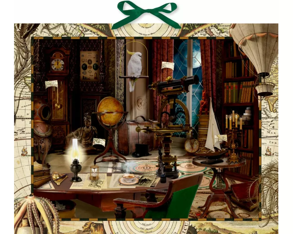 Zettel-Adventskalender - Weihnachten mit Jules Verne