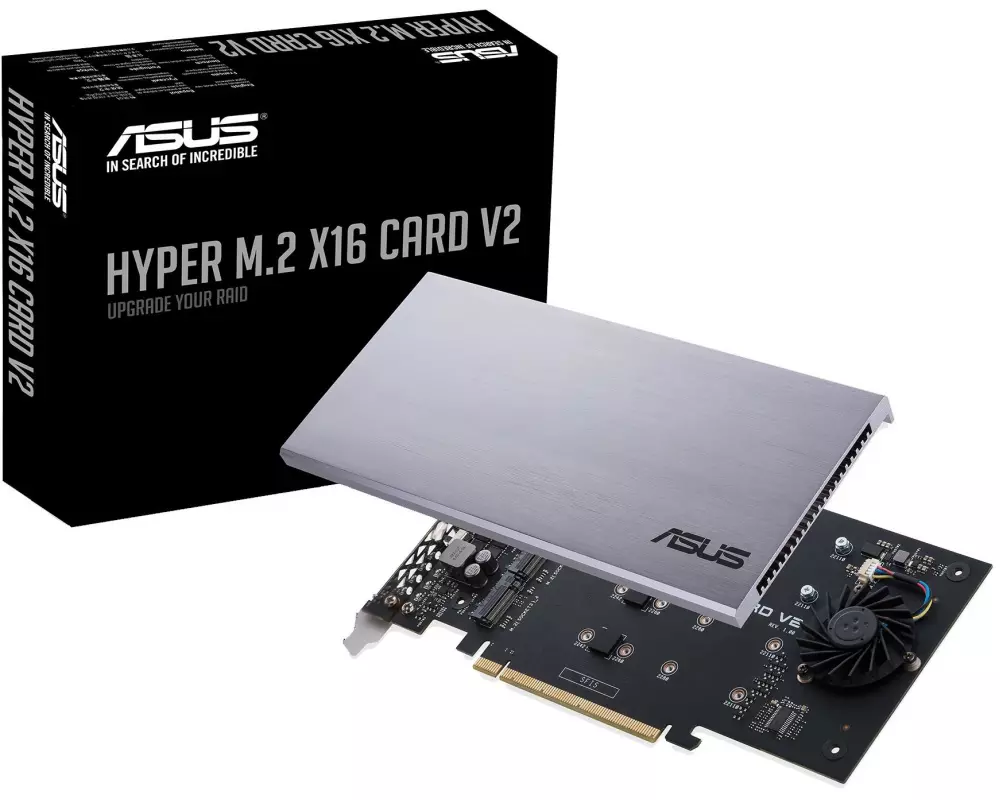 ASUS Host Bus Adapter HYPER M.2 X16 CARD V2