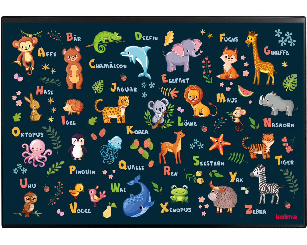 KOLMA Schreibunterlage 50x34cm 35.576.20 ABC