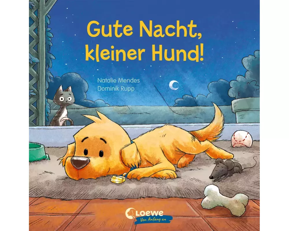 Gute Nacht, kleiner Hund!