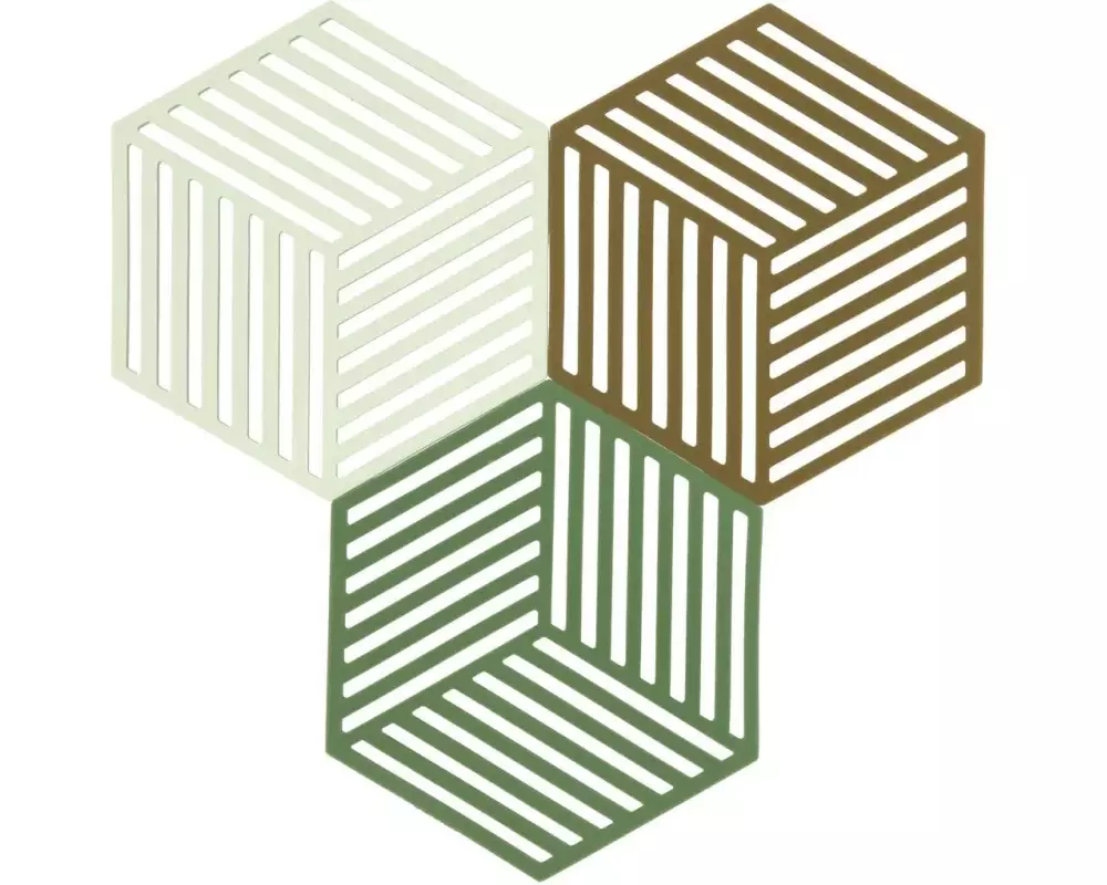 Zone Denmark Topfuntersetzer Hexagon 3er Set,