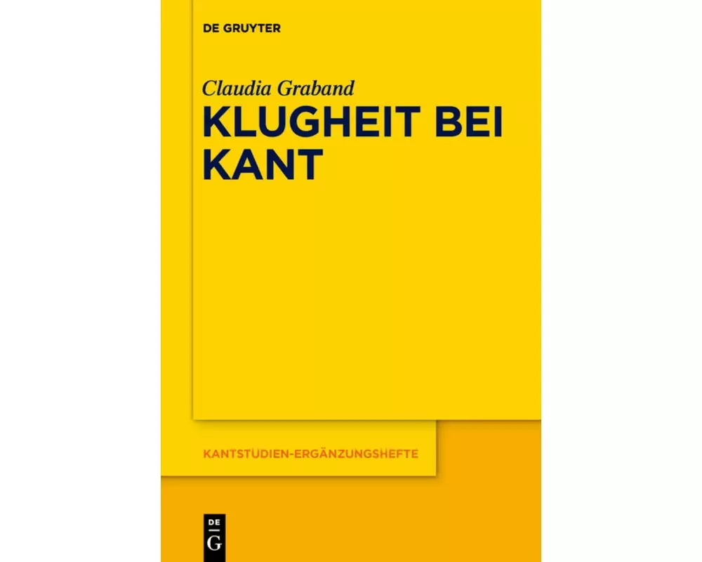 Klugheit bei Kant