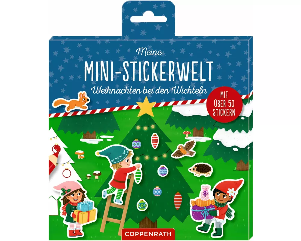 Meine Mini-Stickerwelt - Weihnachten bei den Wichteln