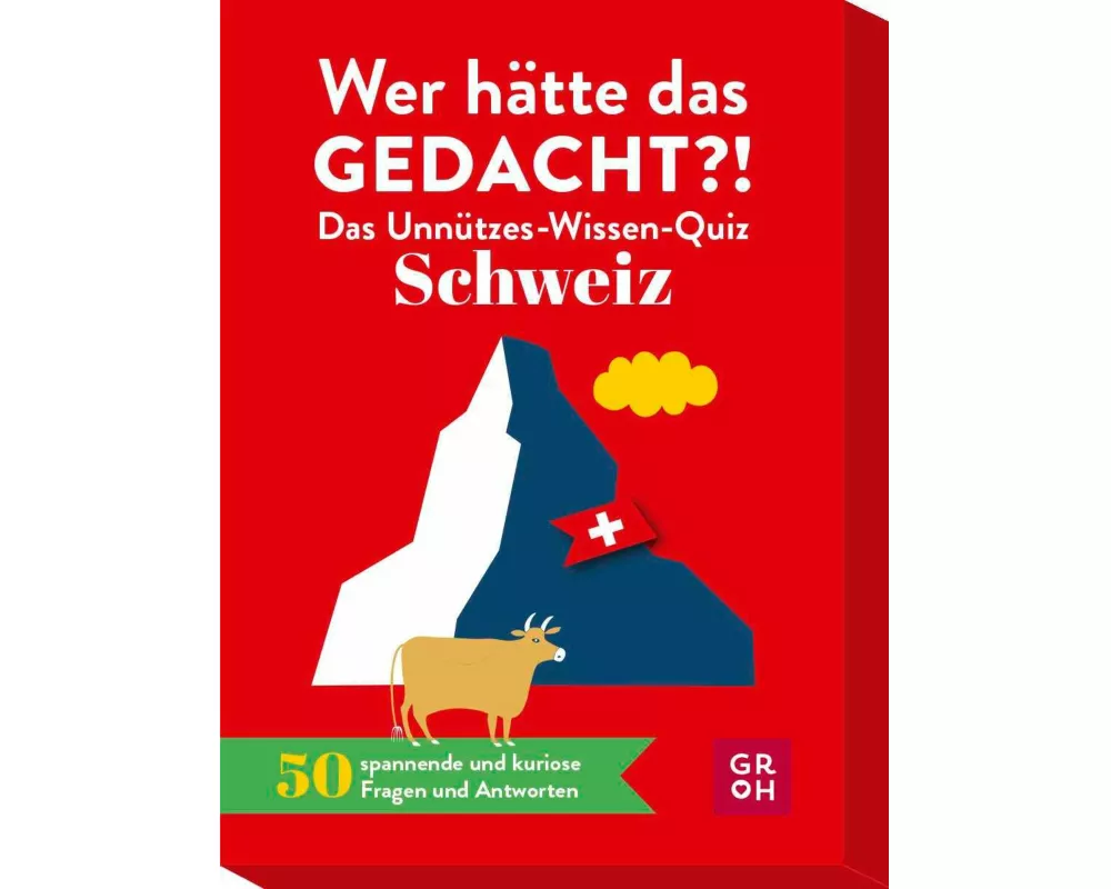 Wer hätte das gedacht?! Das Unnützes-Wissen-Quiz Schweiz