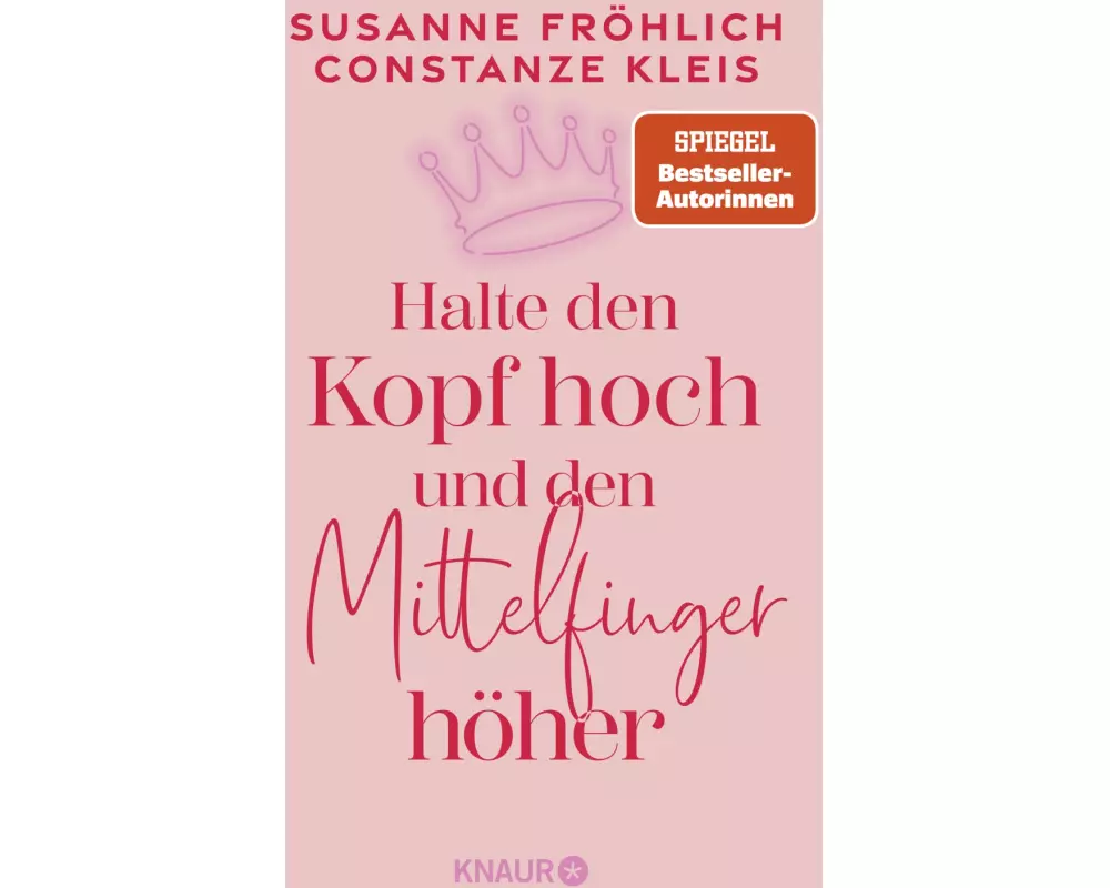 Halte den Kopf hoch und den Mittelfinger höher