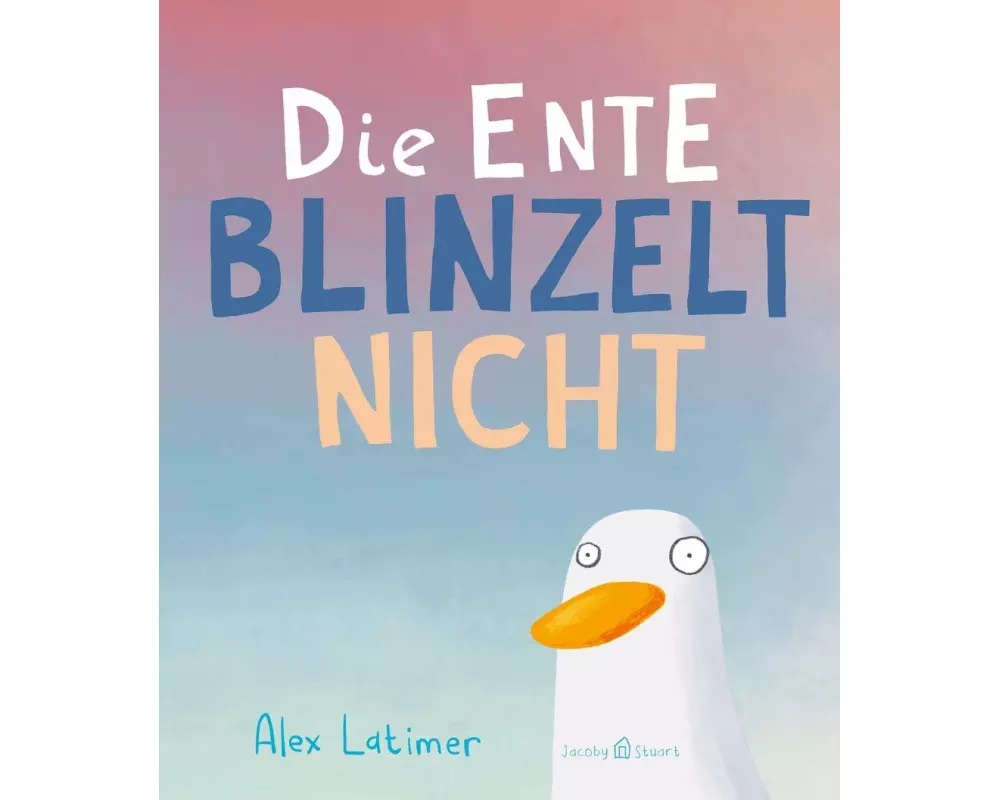 Die Ente blinzelt nicht