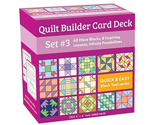 Quilt Builder Card Deck Set #3