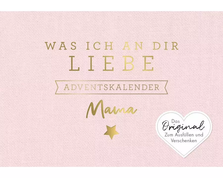 Was ich an dir liebe, Mama – Adventskalender