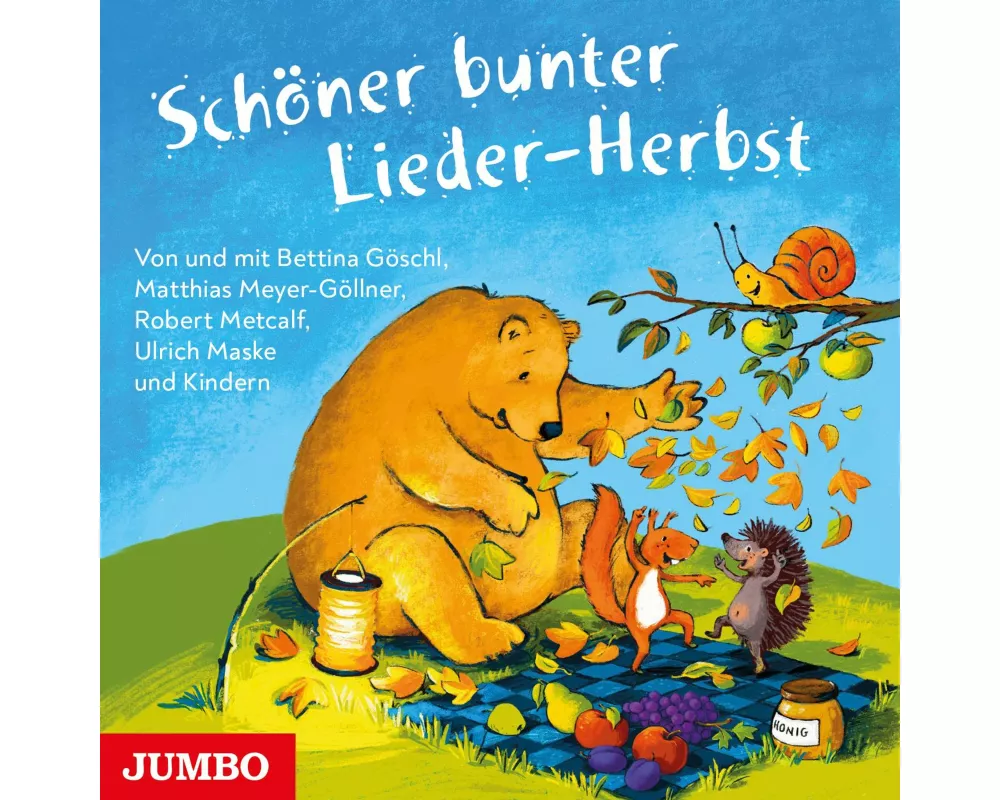 Schöner bunter Lieder-Herbst