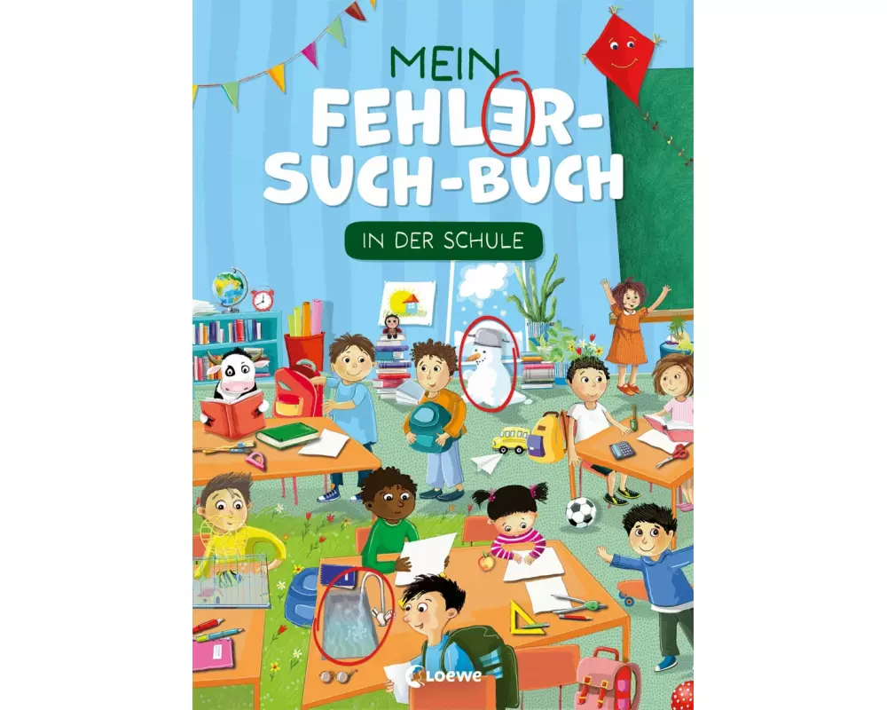 Mein Fehler-Such-Buch - In der Schule