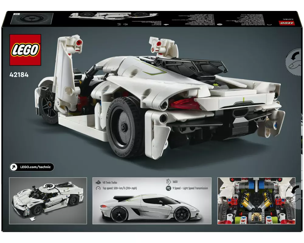 LEGO Technic Koenigsegg Jesko Absolut Supersportwagen 42184