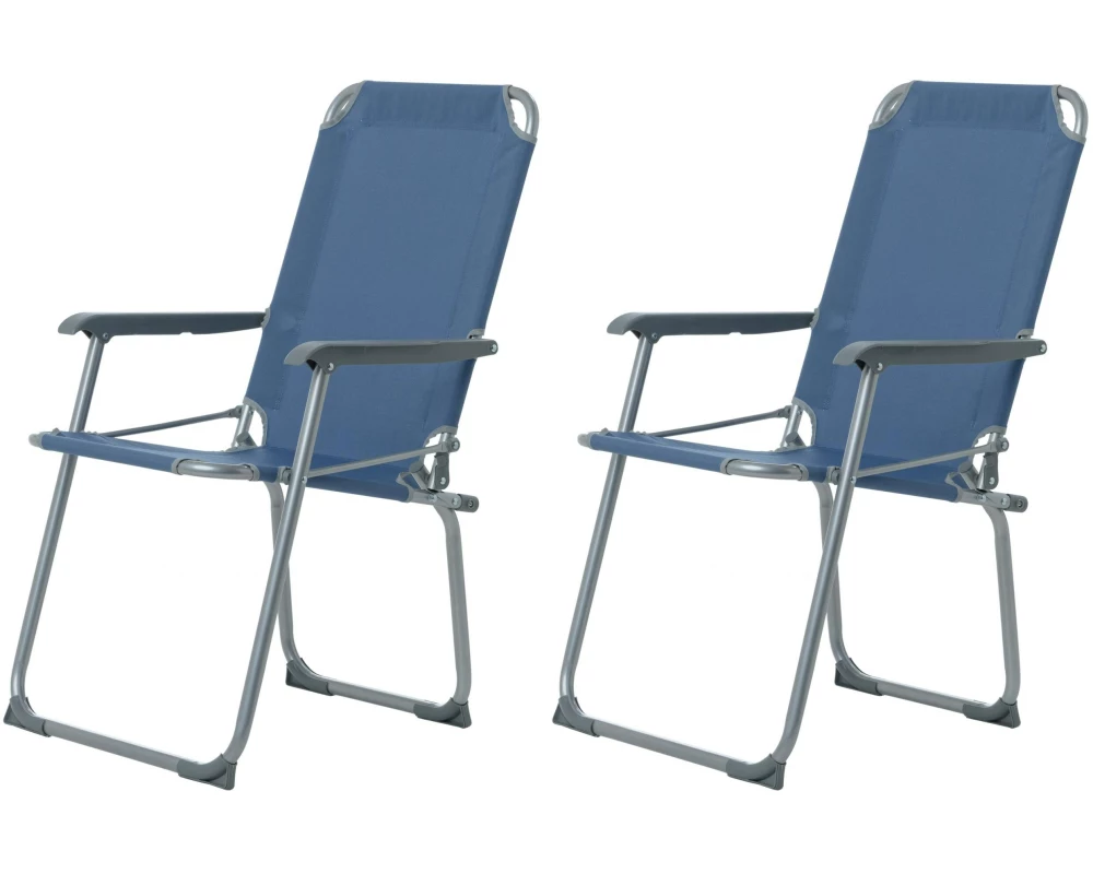 KOOR Campingstuhl Comodo Blu, 2 Stück