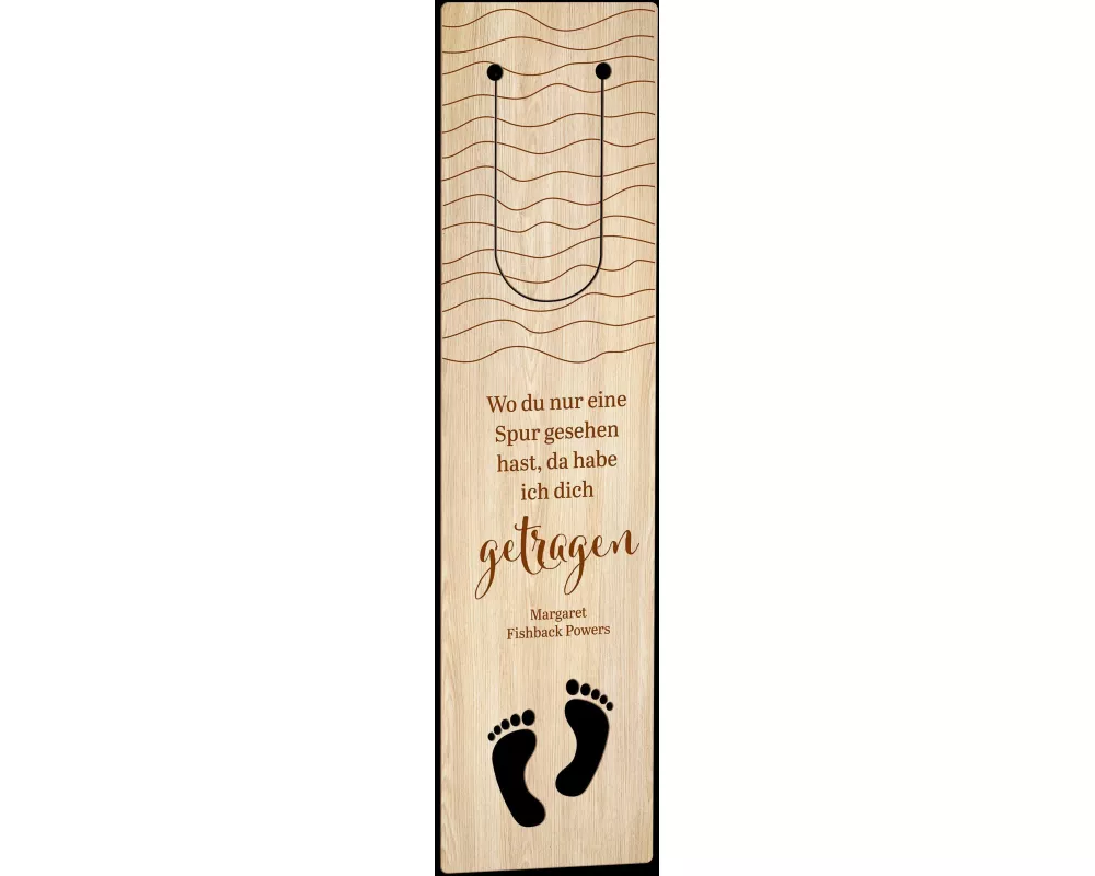 Wo du nur eine Spur gesehen hast