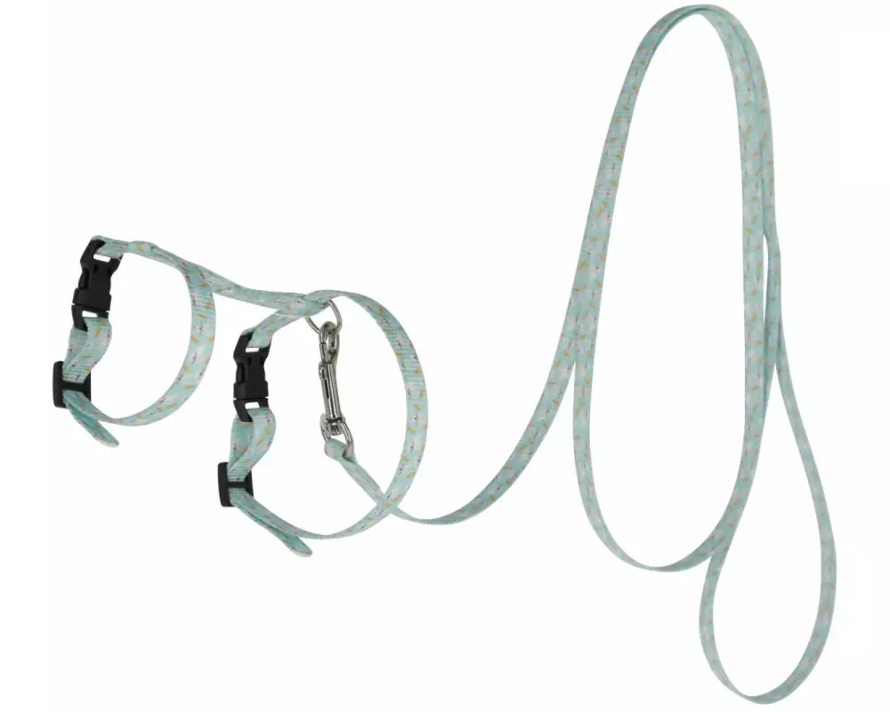 Kerbl Nagergeschirr M, Hellblau