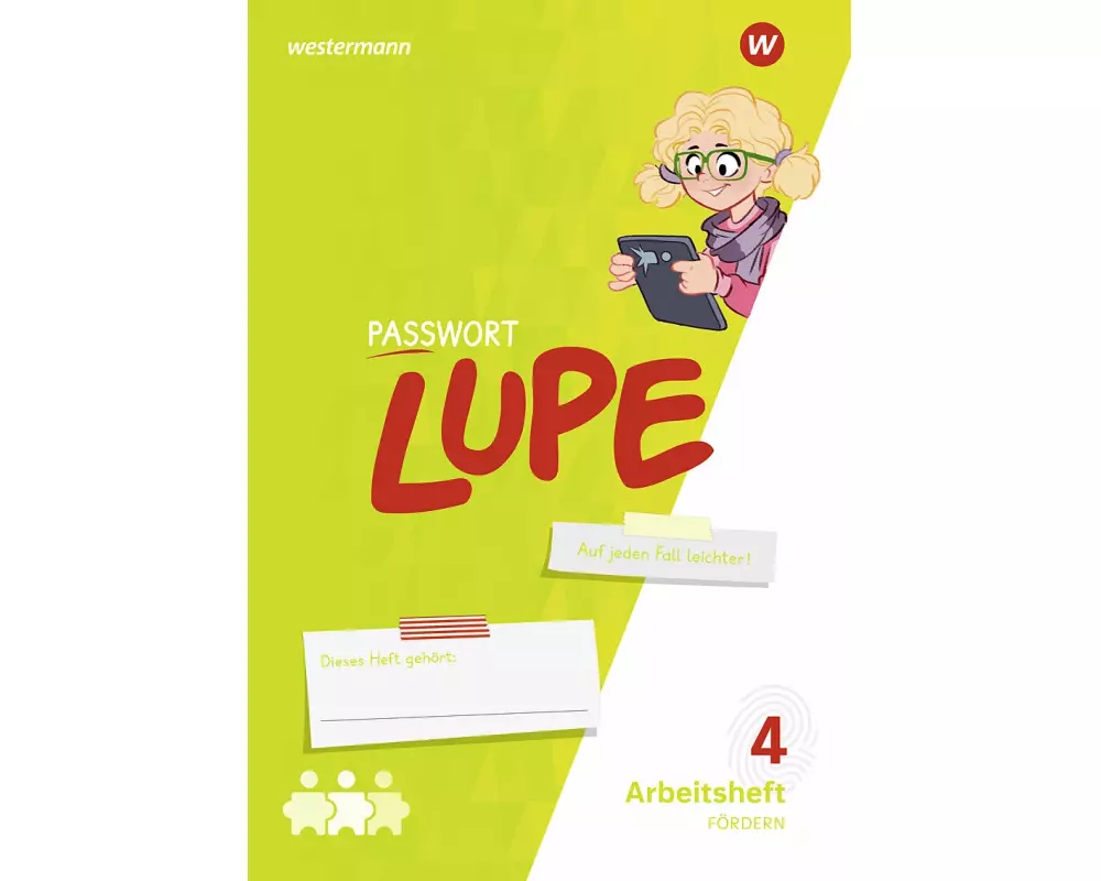 PASSWORT LUPE - Sprachbuch 4. Arbeitsheft: Fördern