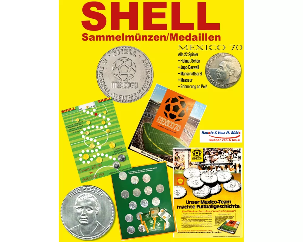 SHELL Sammel-Münzen/Medaillen MEXICO 70
