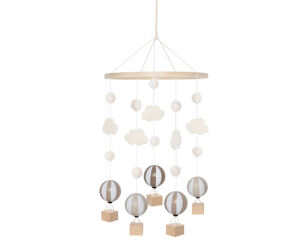 JABADABADO Mobile Heissluftballons T309 Holz