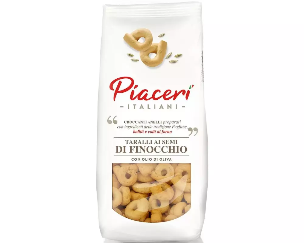 Piaceri Taralli ai semi di finocchio 300 g
