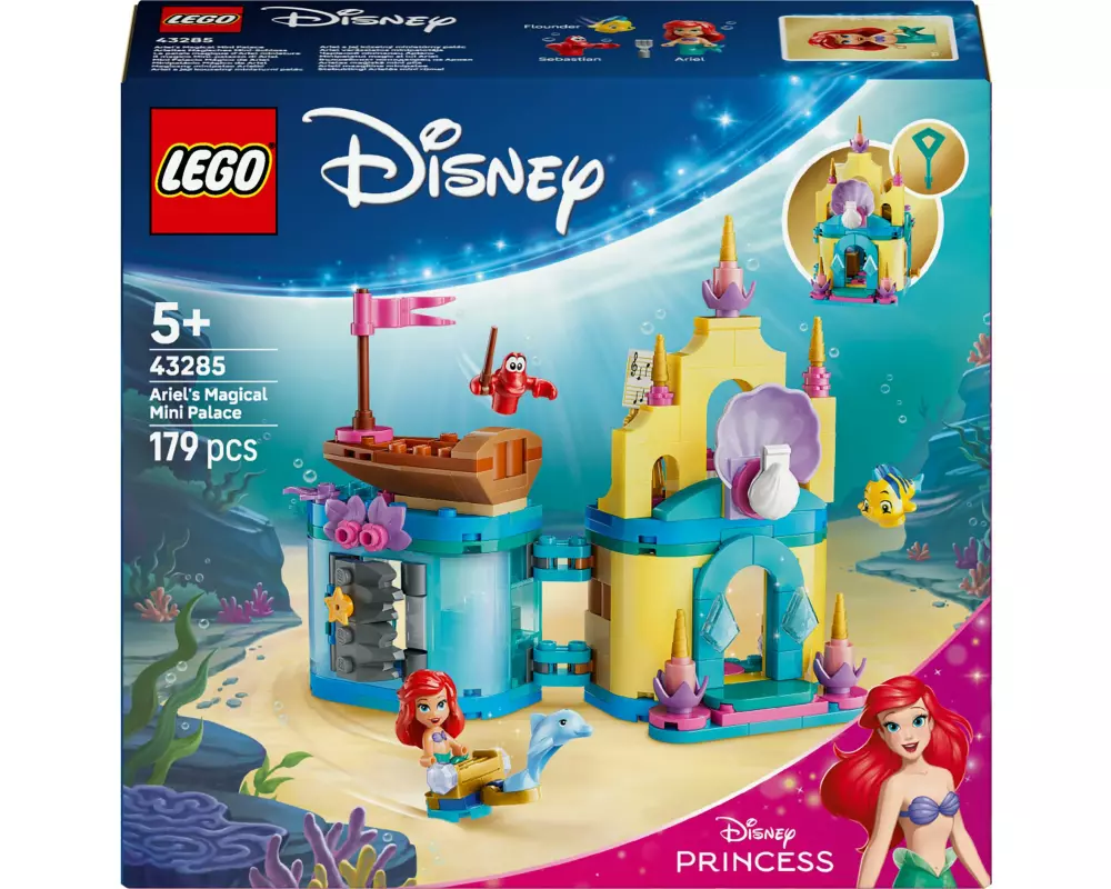 LEGO Disney Princess Arielles Magisches Mini-Schloss 43285
