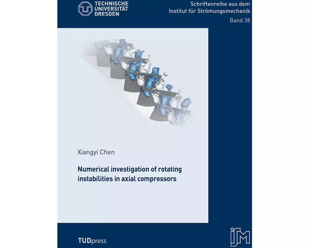 Numerical investigation of rotating instabilities in axial compressors