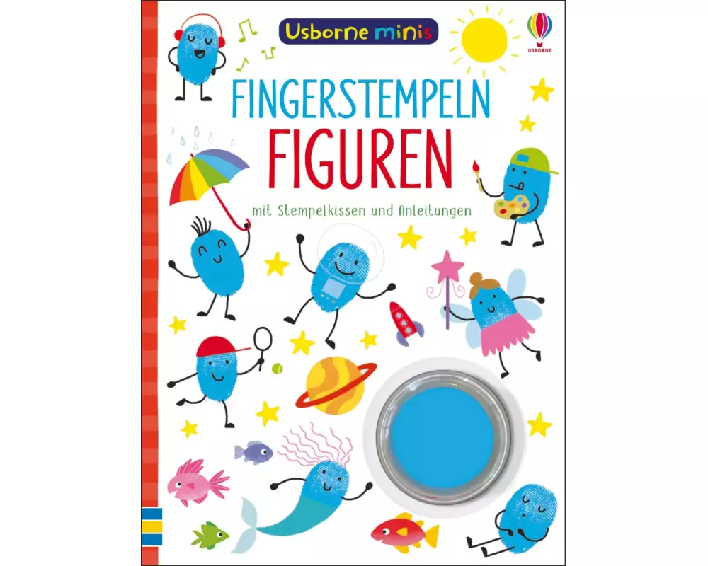 Usborne Minis: Fingerstempeln Figuren