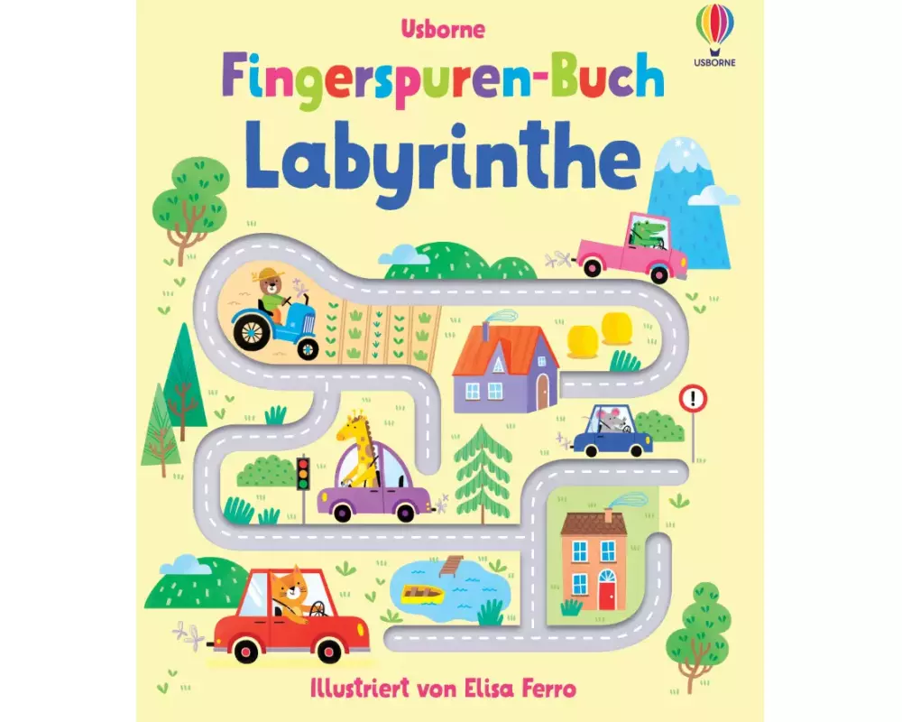 Fingerspuren-Buch: Labyrinthe