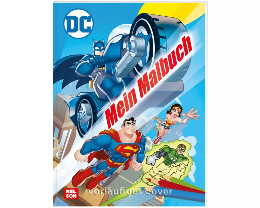 DC Superhelden: Mein Malbuch