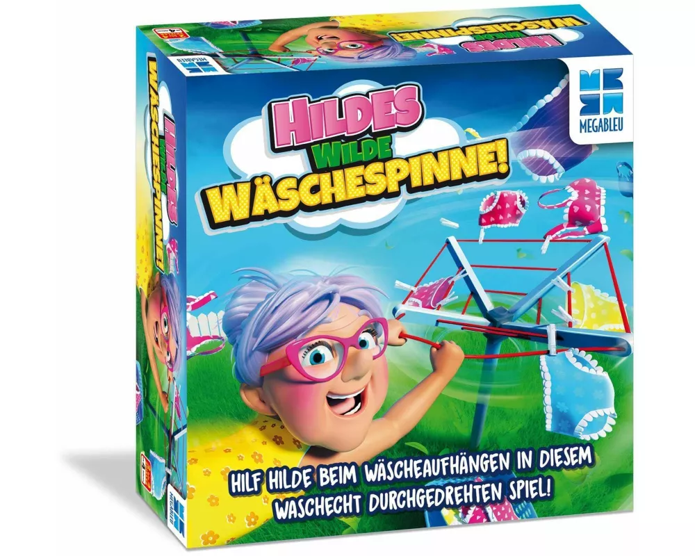 Hilde's wilde Wäschespinne