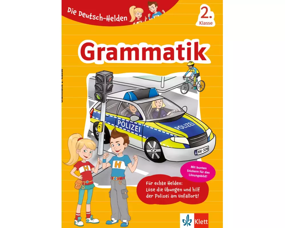 Klett Die Deutsch-Helden: Grammatik 2. Klasse