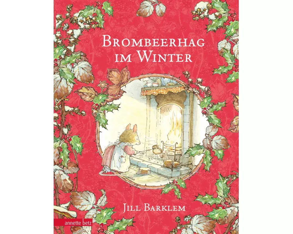 Brombeerhag im Winter