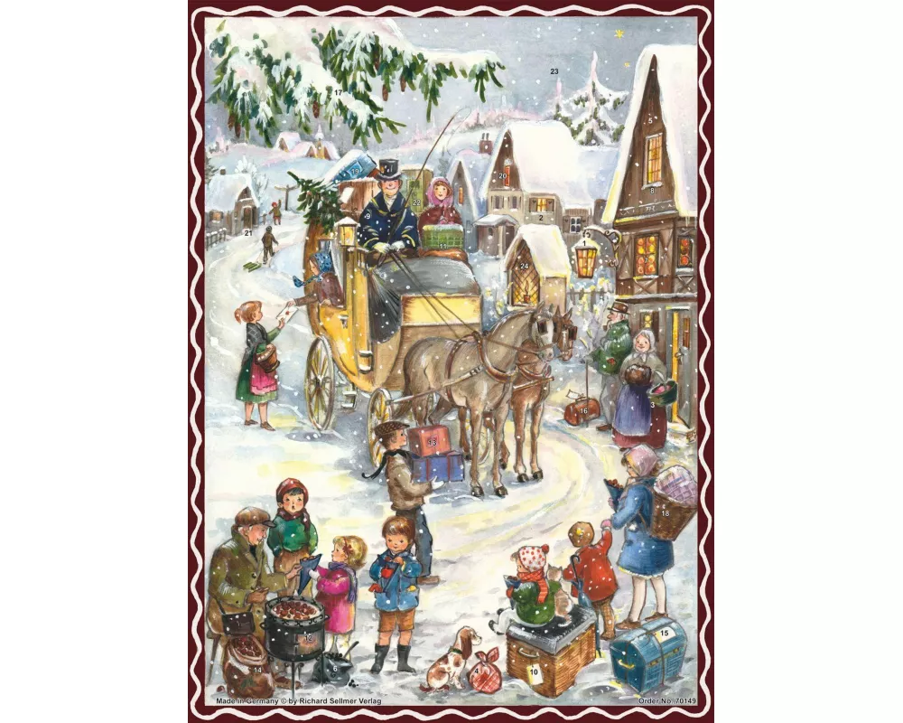 Adventskalender "Hurra die Kutsche kommt"